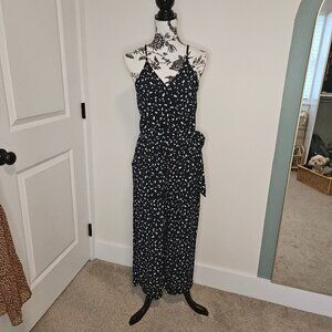 Kaileigh Rica Knit Crop Jumpsuit | L